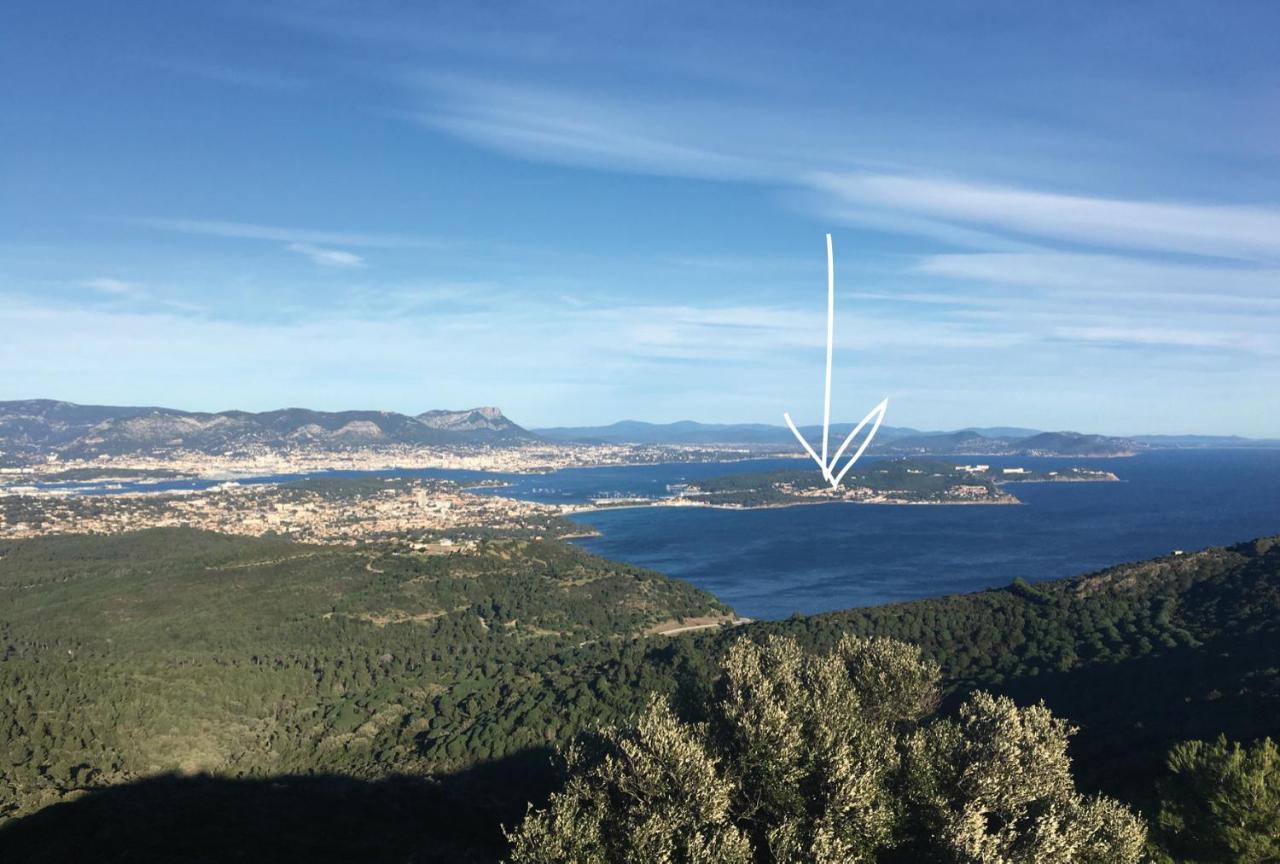סן-מנדרייה-סור-מר Bas De Villa Jardin Plein Sud Proche Mer Clim-Wifi מראה חיצוני תמונה